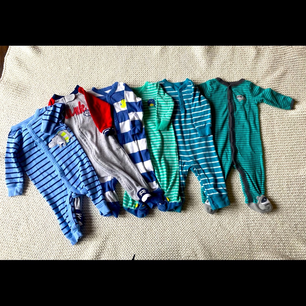 GUC Carter’s Boy 6 Month Sleep & Play Bundle